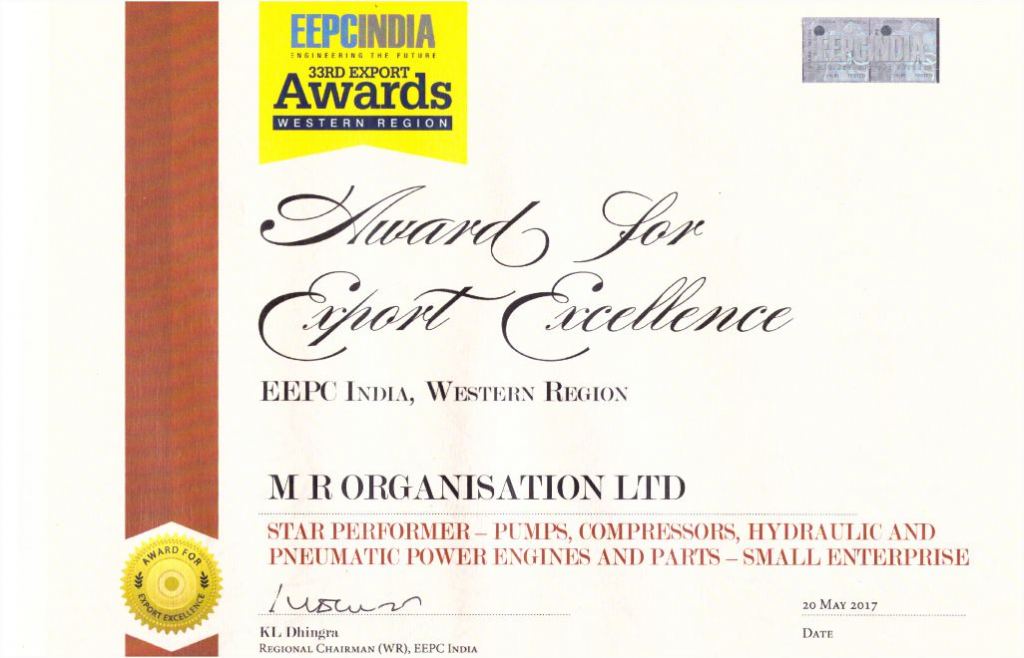 EEPC STAR PERFORMER FY 2014- 2015